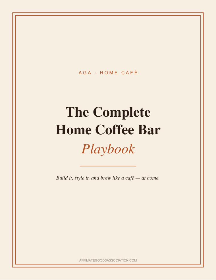 The Complete Home Coffee Bar Playbook cover